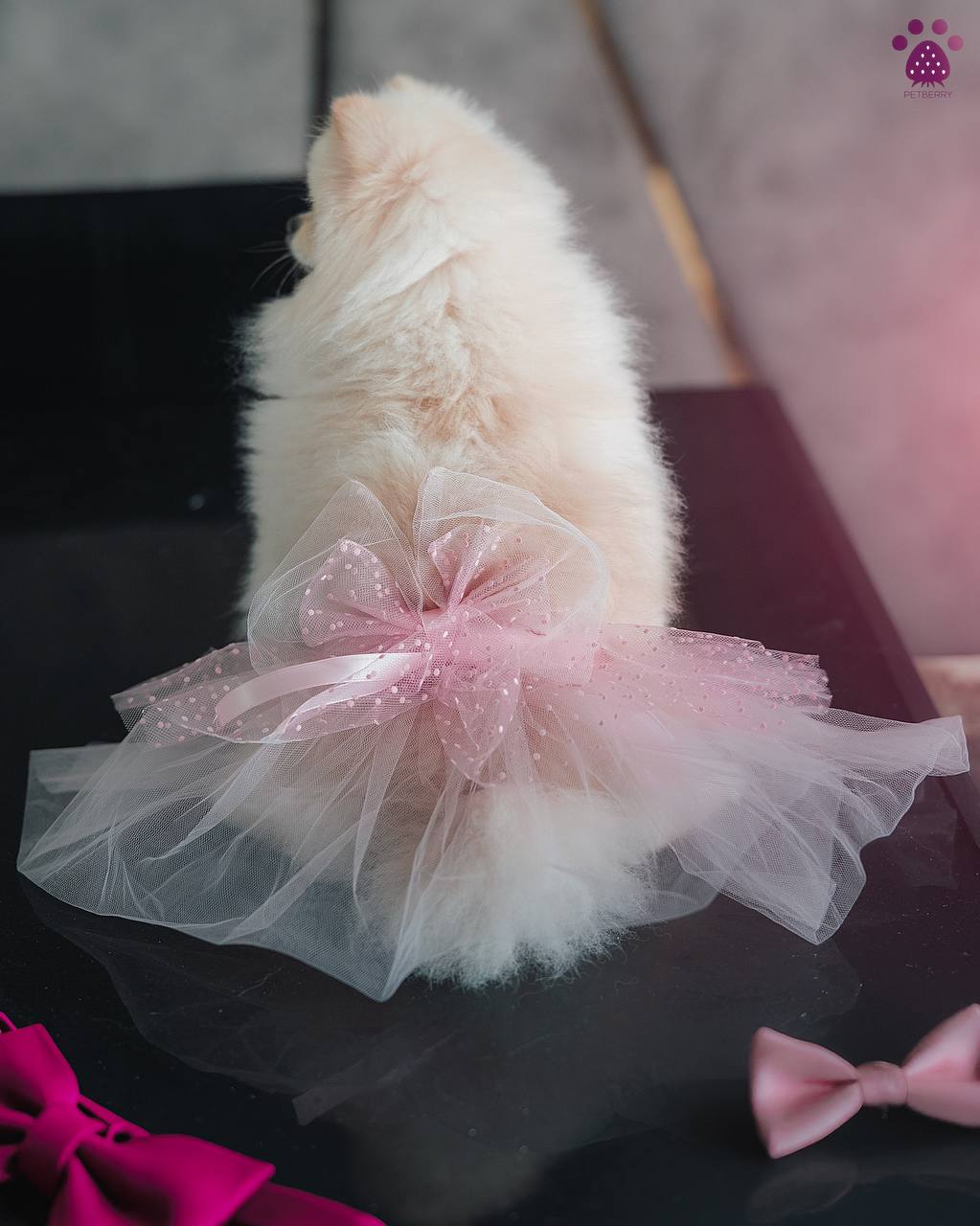 دامن پاپیون دار