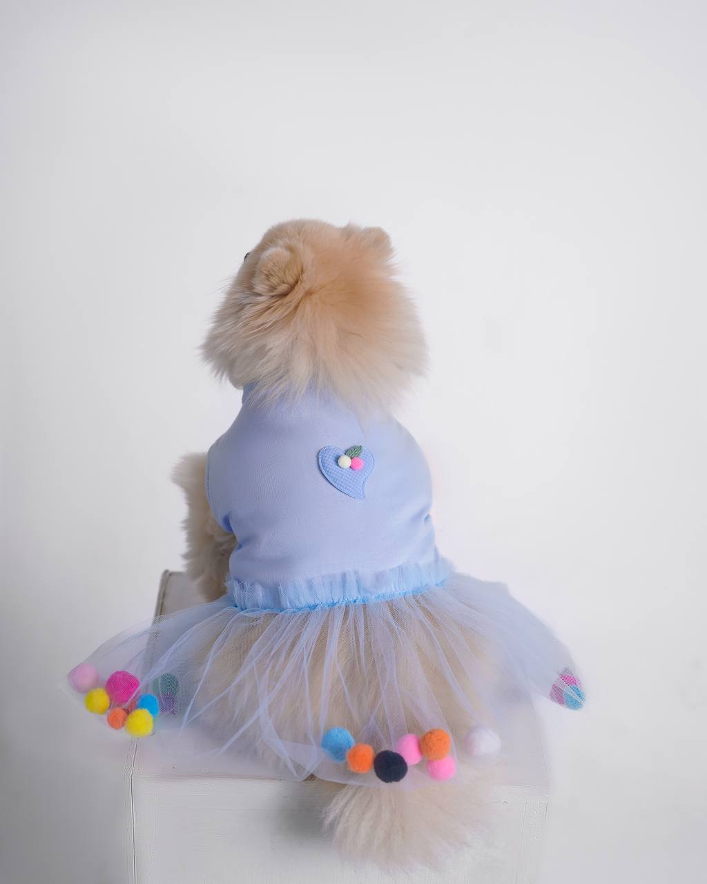 پیراهن دامن توپی